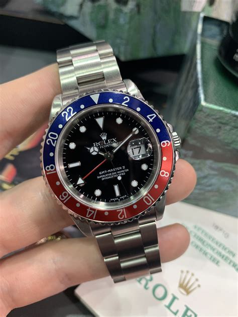 rolex gmt master ii pepsi ceramic price|Rolex Pepsi bezel for sale.